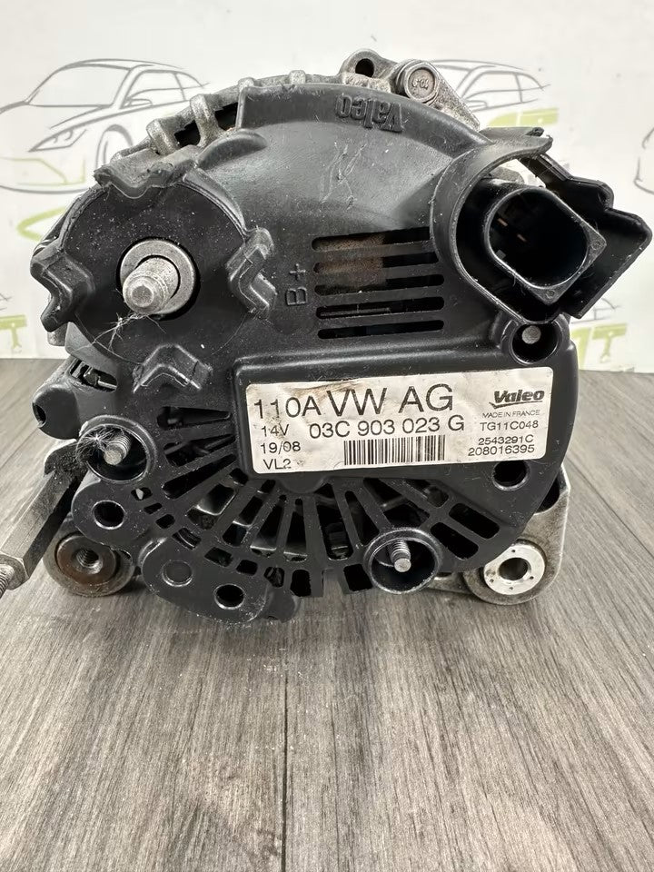 03C903023G Alternator Generator 1.4 TSI CAX CAV Vw Audi Seat