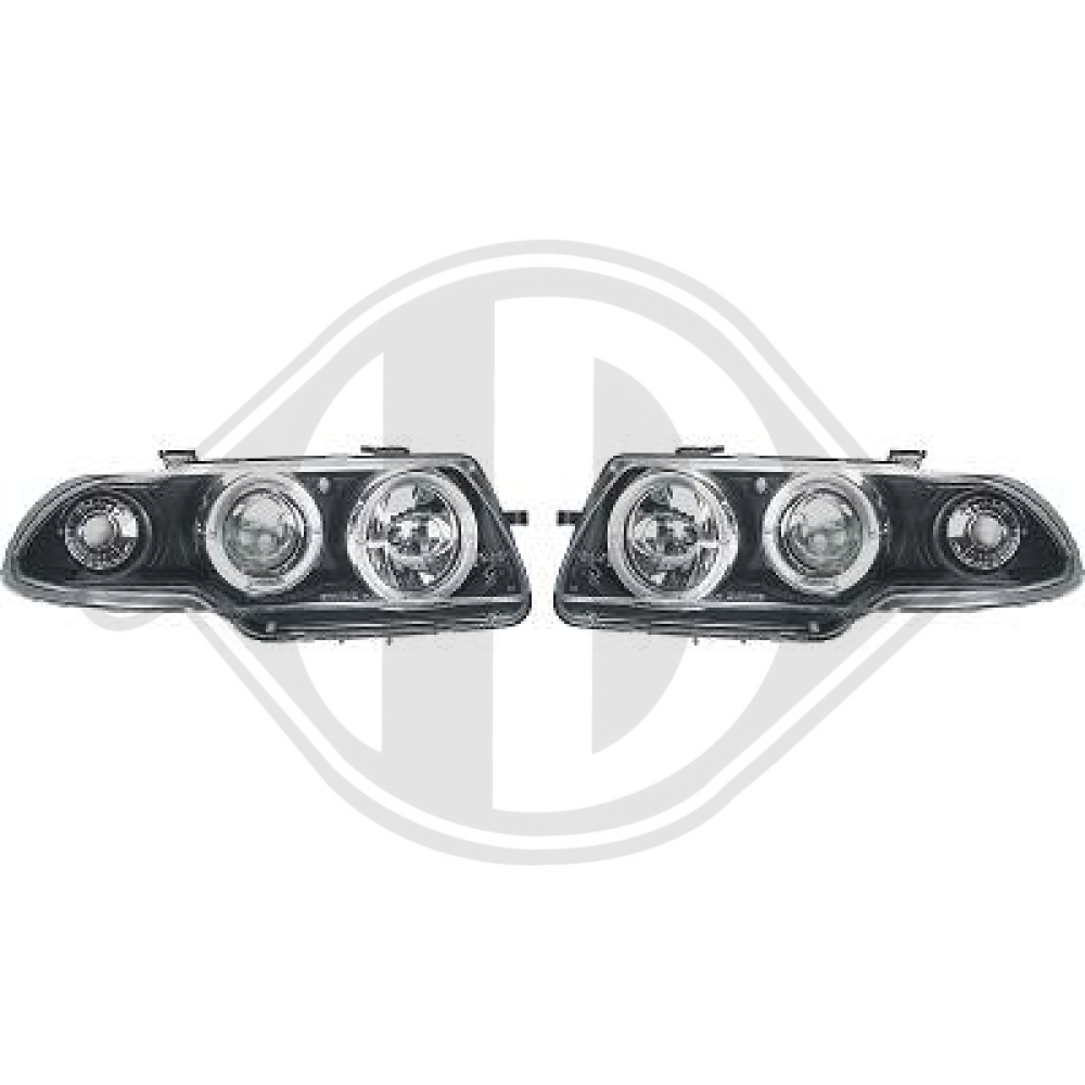 DESIGNSCHEINWF. SET ASTRA, 94-98 KLARGLAS/SCHWARZ 1804380