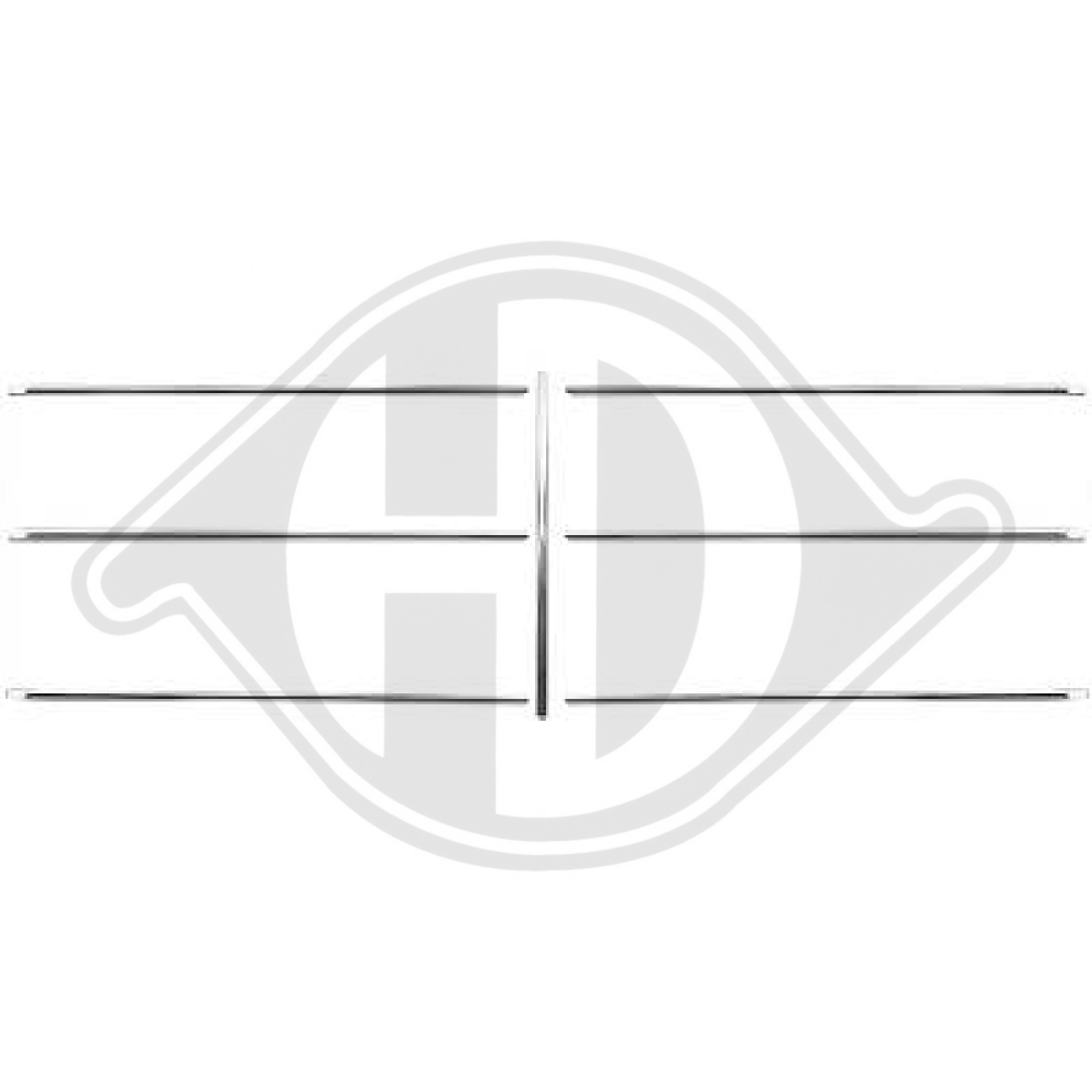 GRILLEISTEN SATZ W140, 95-98 1645045