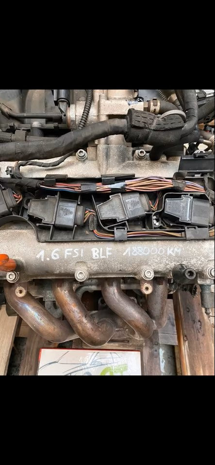 BLF Motor 1,6 FSI Benzin komplett Audi Vw Seat Skoda