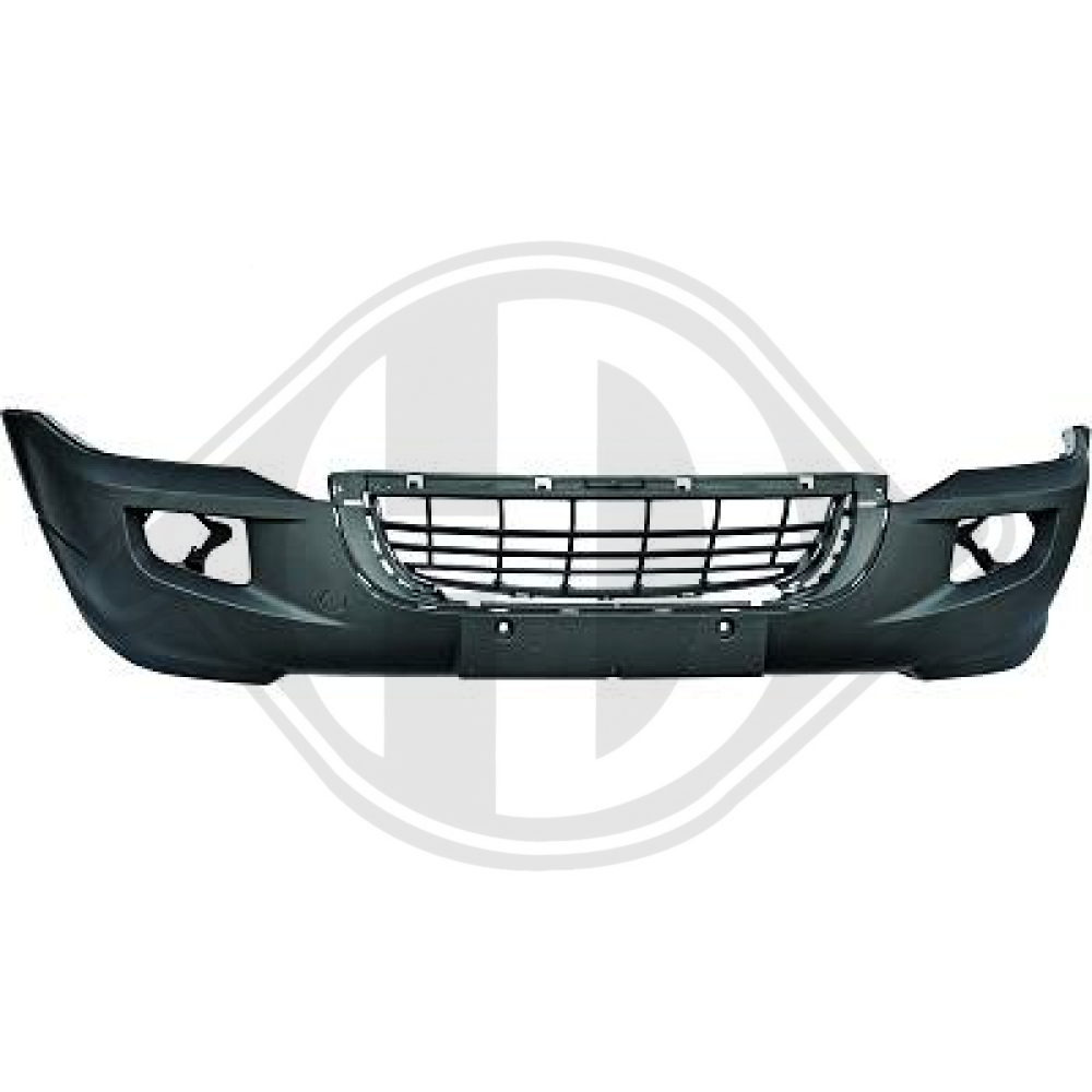 2E0 807 103 STOßSTANGE VORN CRAFTER, 06-08.11 SCHWARZ 2281051