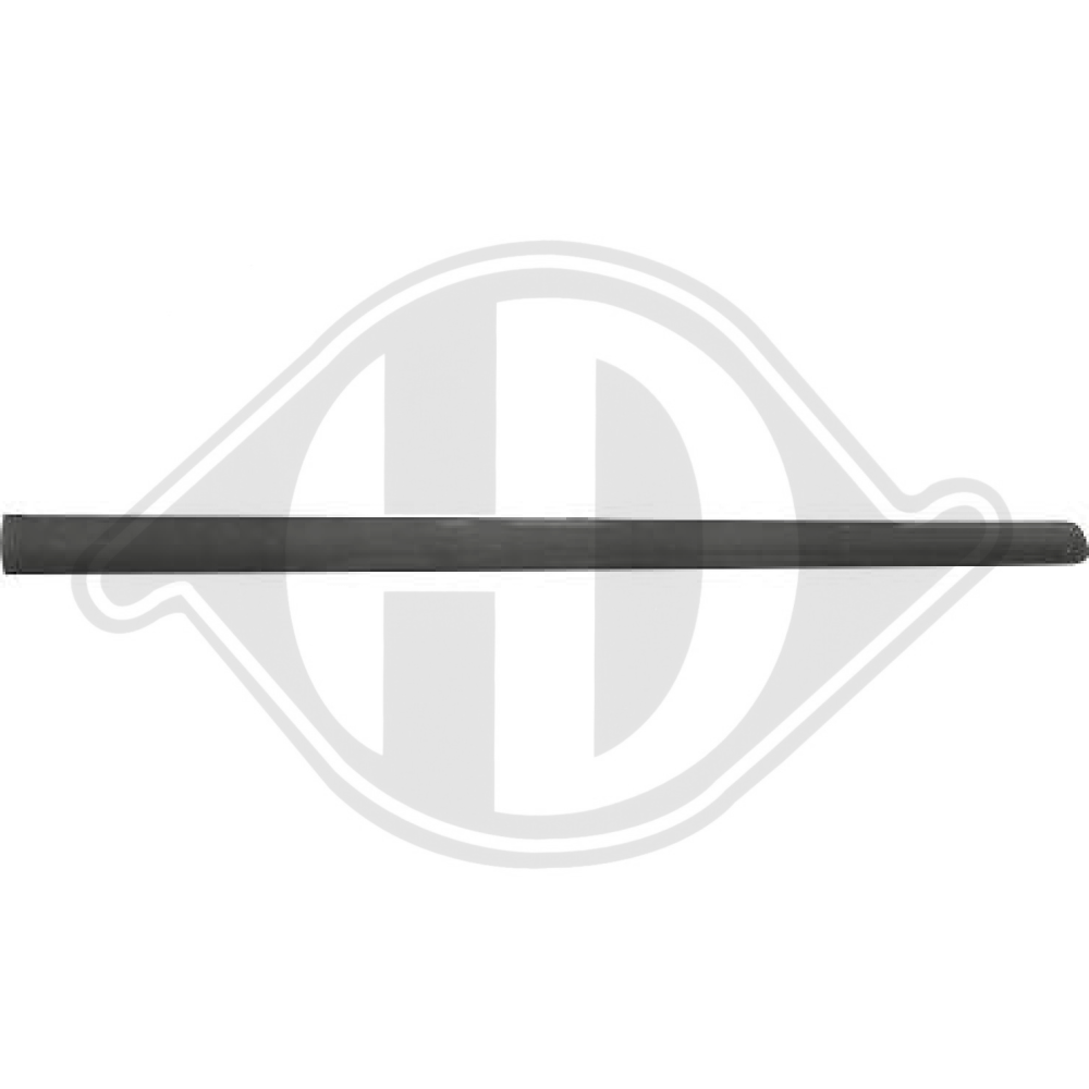 8545W1 TÜRLEISTE VORNE RE. 307, 01-08 SCHWARZ, 4234420
