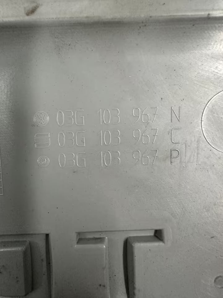 03G103967N Motorabdeckung Verkleidung VW Golf V 5