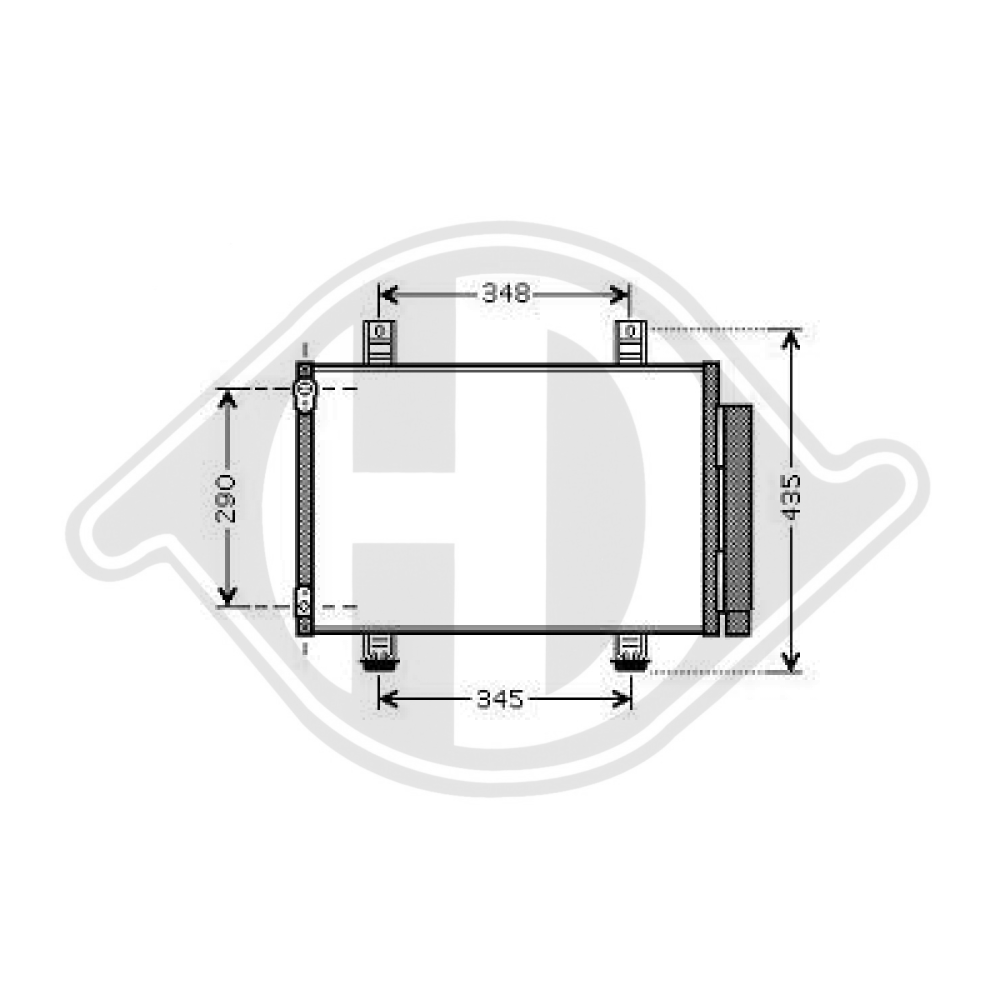 9531062J00000 KONDENSATOR SUZUKI SUZUKI SWIFT 02/2005 DCC1787
