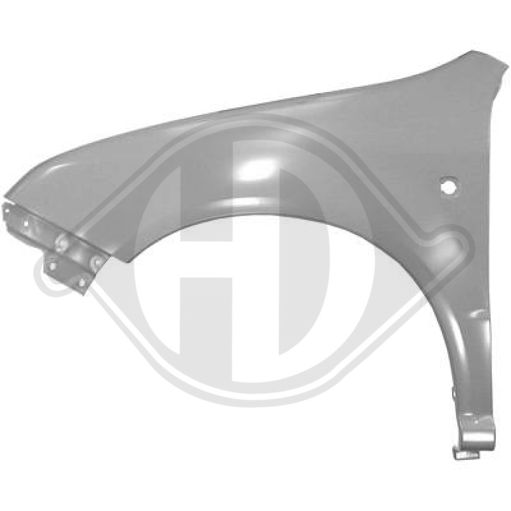 6Y0821101 KOTFLÜGEL LI. FABIA, BJ. 99-07 MIT BL.-LOCH 7805007