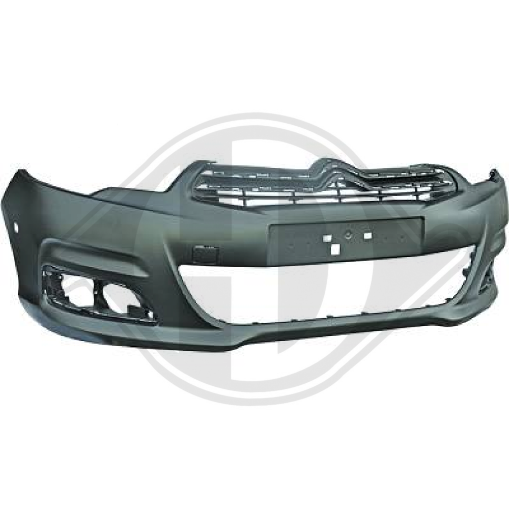 7401VP Stoßstange vorne für CITROËN C4 II (B7) 11-01.15 FÜR PDC 4073051