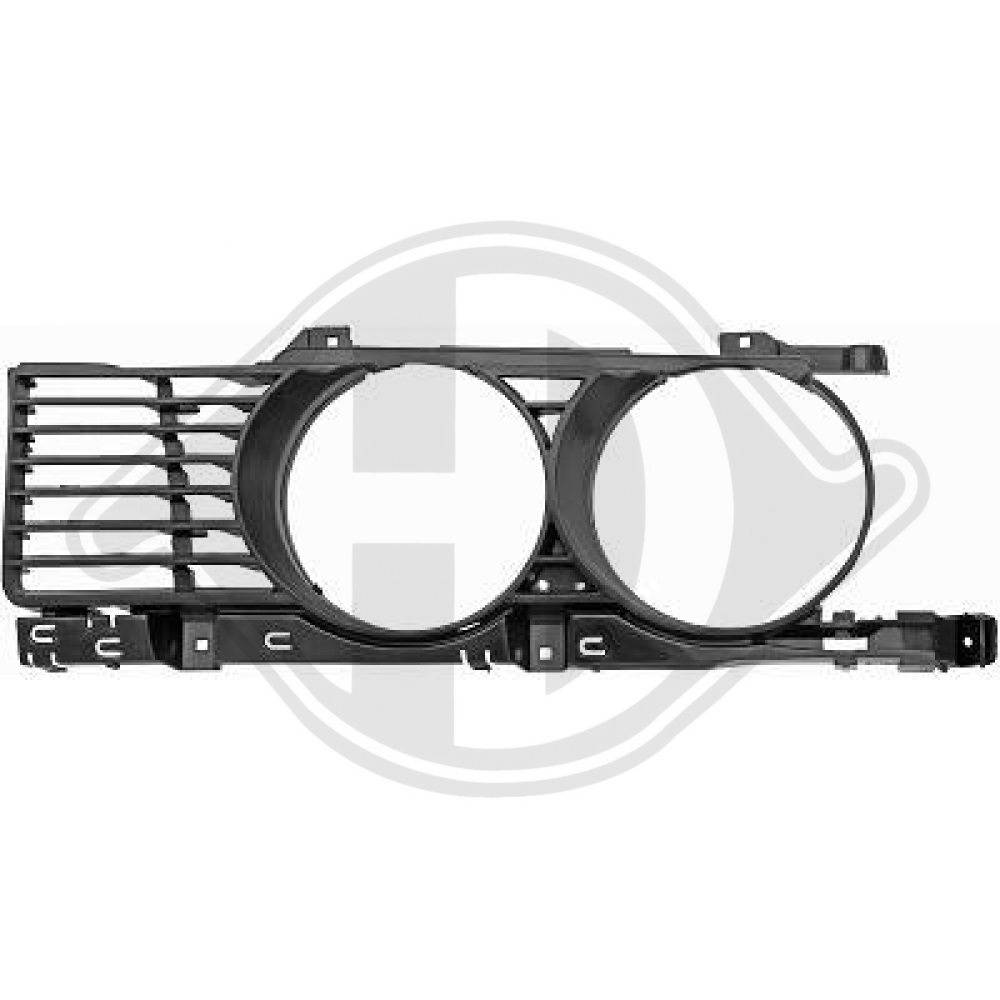 51131944137 GRILL LINKS BMW E34, für 88-94 FÜR SCHMALE GRILL 1222045