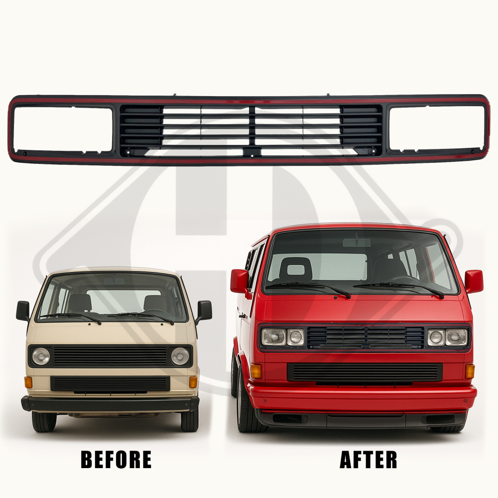 KÜHLERGRILL OBEN VW T3, 79-93 FÜR BREITBANDSCH. 2269241