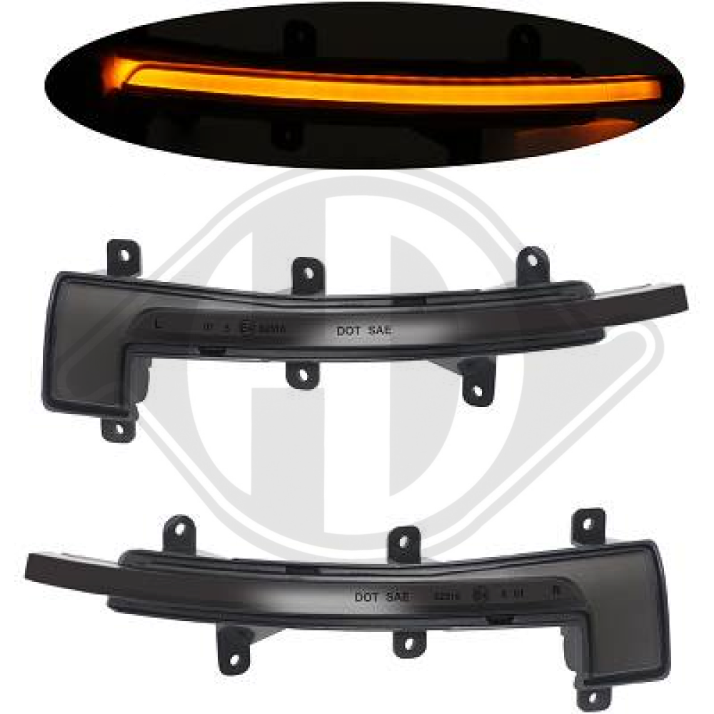 SATZ LED SPIEGELBLINKER AUDI R8 07-15 / TT 06-14 LID10422