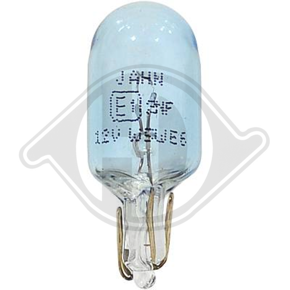 W5W (T10) 12V 5W W2,1x9,5d W5W (T10) Glassockellampe LID10134