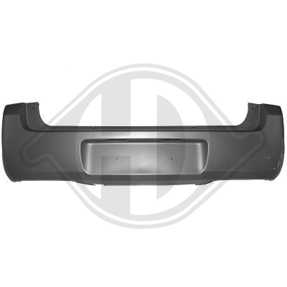 93176090 STOßSTANGE HINTEN MERIVA, 03-10 OHNE PDC; 1875055