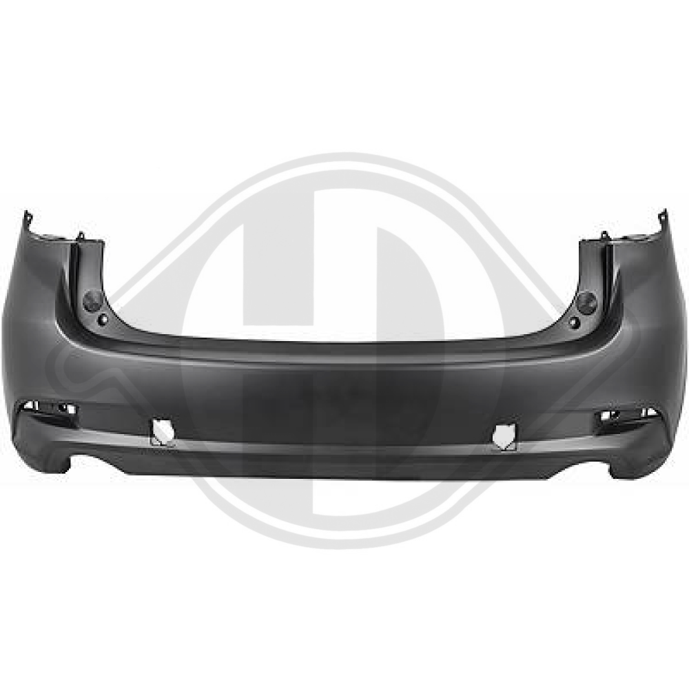 B63B-50-221ABB Stoßstange hinten für MAZDA 3 (BM, BN) 17-19 KEIN PDC 5620155