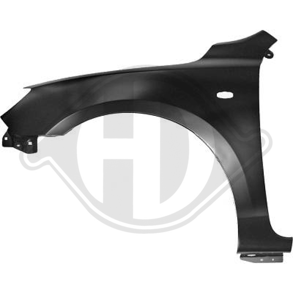BP4K52211B KOTFLÜGEL LI. MAZDA 3, BJ. 03-09 NUR 3/5 TÜRIG 5618207