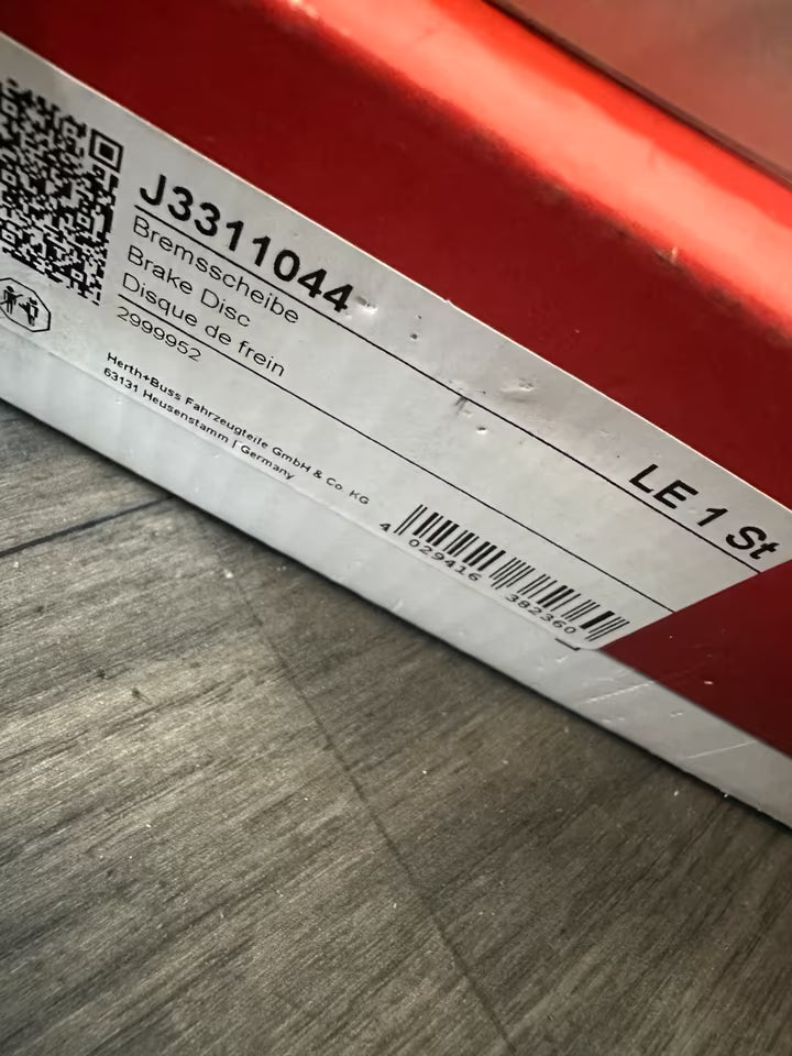 2 Stück Neue Bremsscheiben Hinten für Mitsubishi Nissan Renault