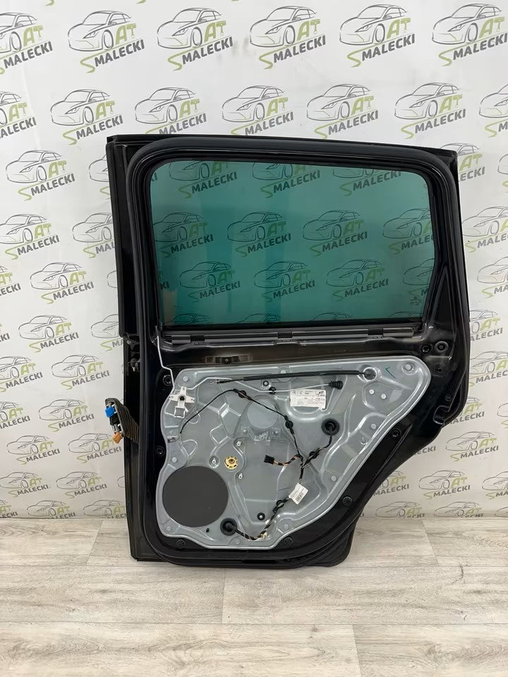 Türe Tür Hinten Rechts Vw Polo 9N 9N3 Modelle Farbe LC9Z Schwarz