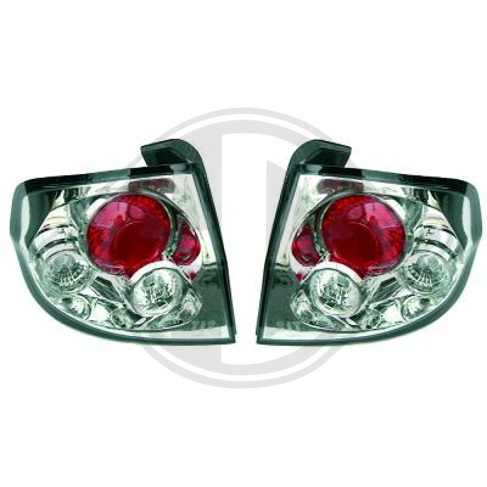 nan DESIGNRÜCKLAMP. SET GETZ, 02-05 KLARGLAS 6805095