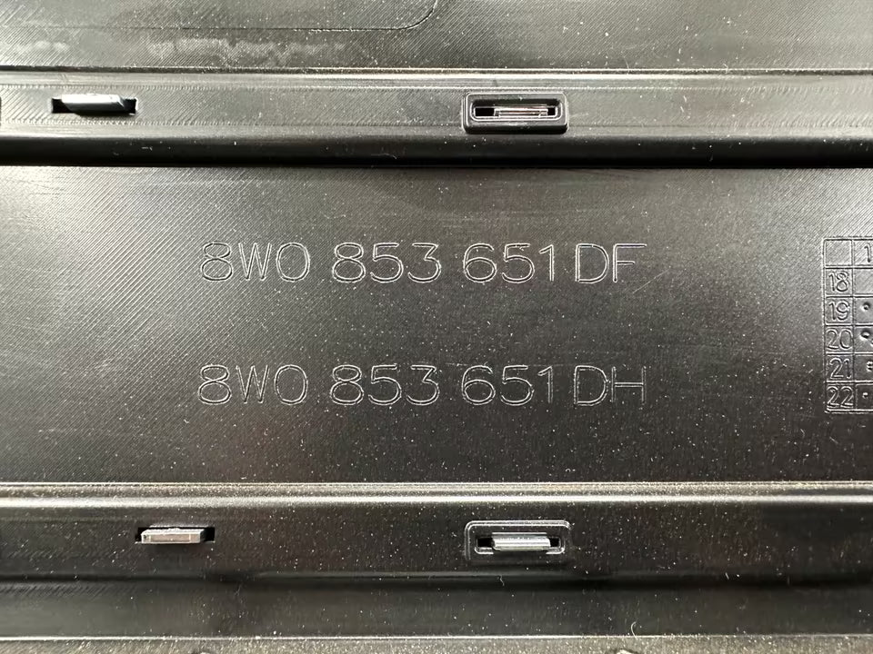 8W0853651DF Kühlergrill Frontgrill Audi A4 8W B9 Facelift Modelle