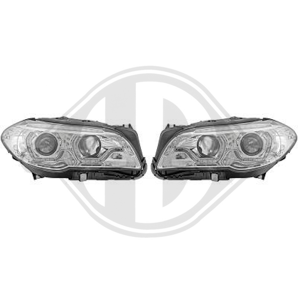 nan DESIGNSCHEINWERF.SET F10, 10-13 KLAR/CHROM 1225585