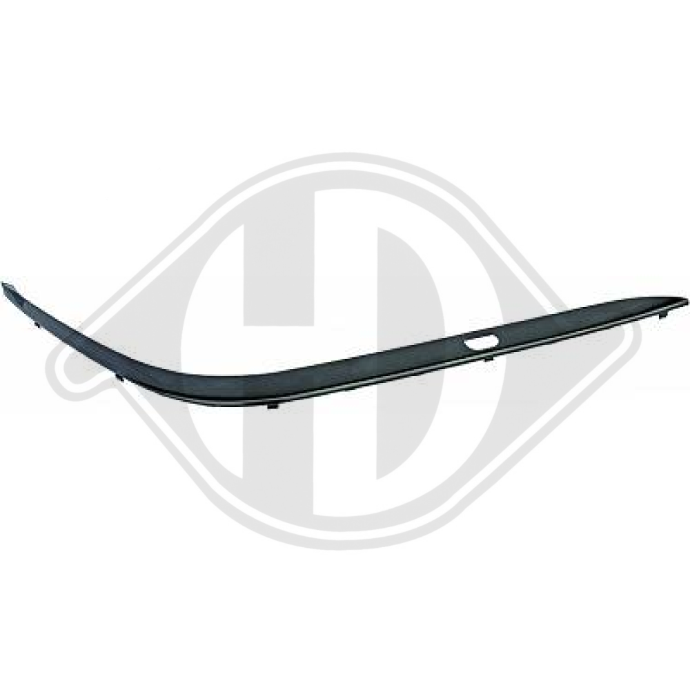 51118211578 STOßST.BLENDE RE. BMW E38, 95-02 SCHWARZ 1242364