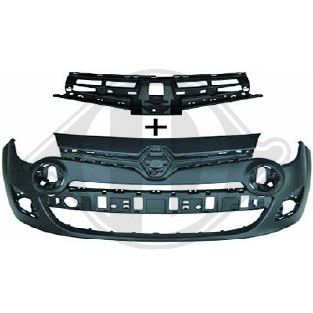 62 022 807 2R Stoßstange vorne für RENAULT TWINGO II (CN0_) 11-14 NICHT MODELL SPORT 4482050