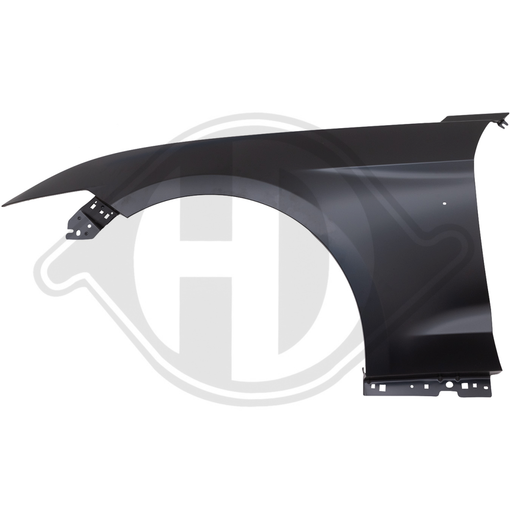 JR3B-16006-BK KOTFLÜGEL LI. MUSTANG, BJ. 15-17 ALUMINIUM, 1581107