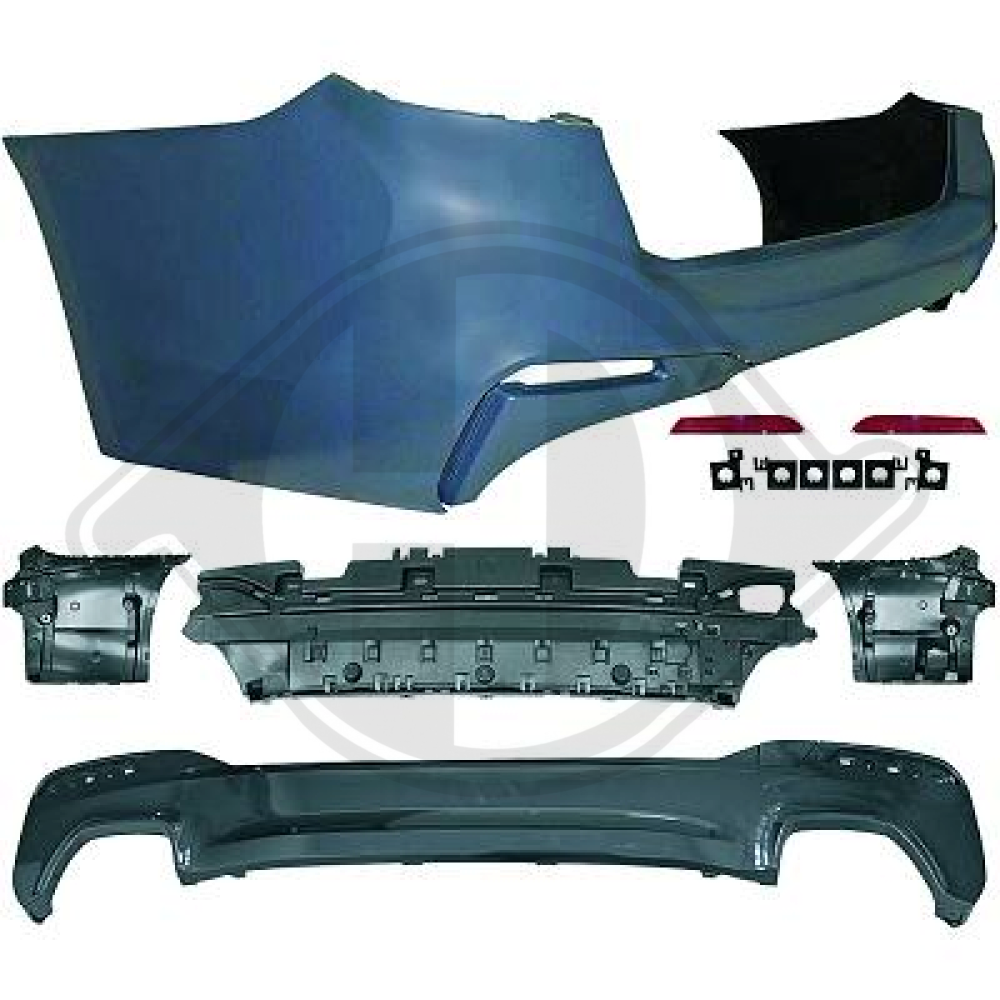 STOßSTANGE HI.BMW G31, 17-20 SPORT-TECHNIK 1226555