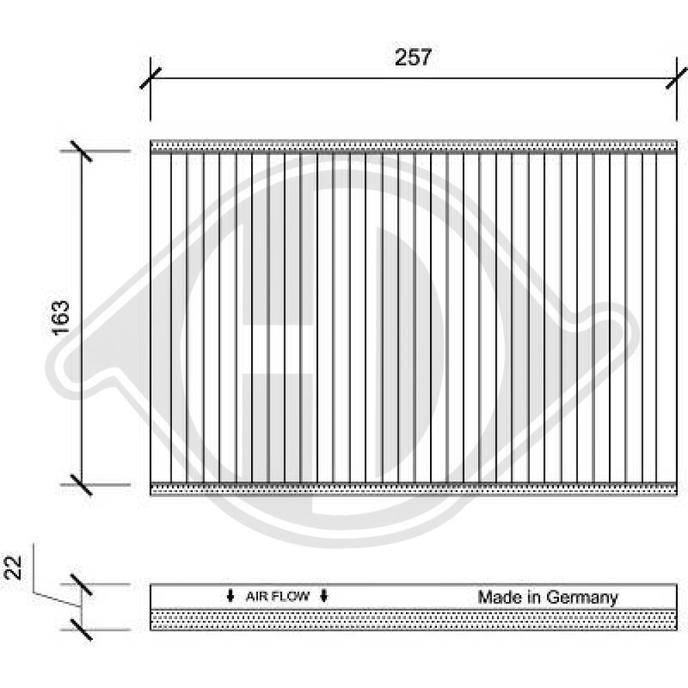 7082301 INNENRAUMFILTER FIAT Strada DCI0145