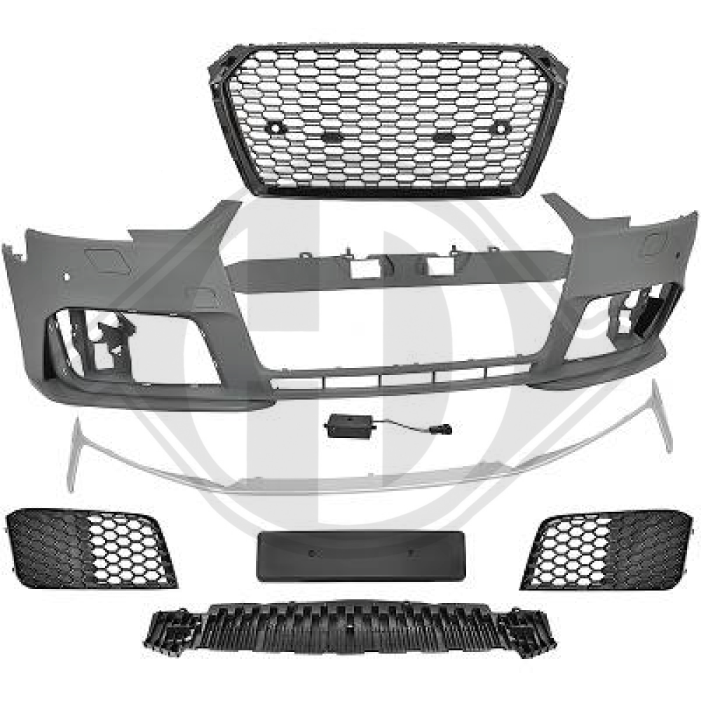 SPORTSTOßSTANGE VO. A4, 15-19 RENNSPORT-OPTIK, 1020350