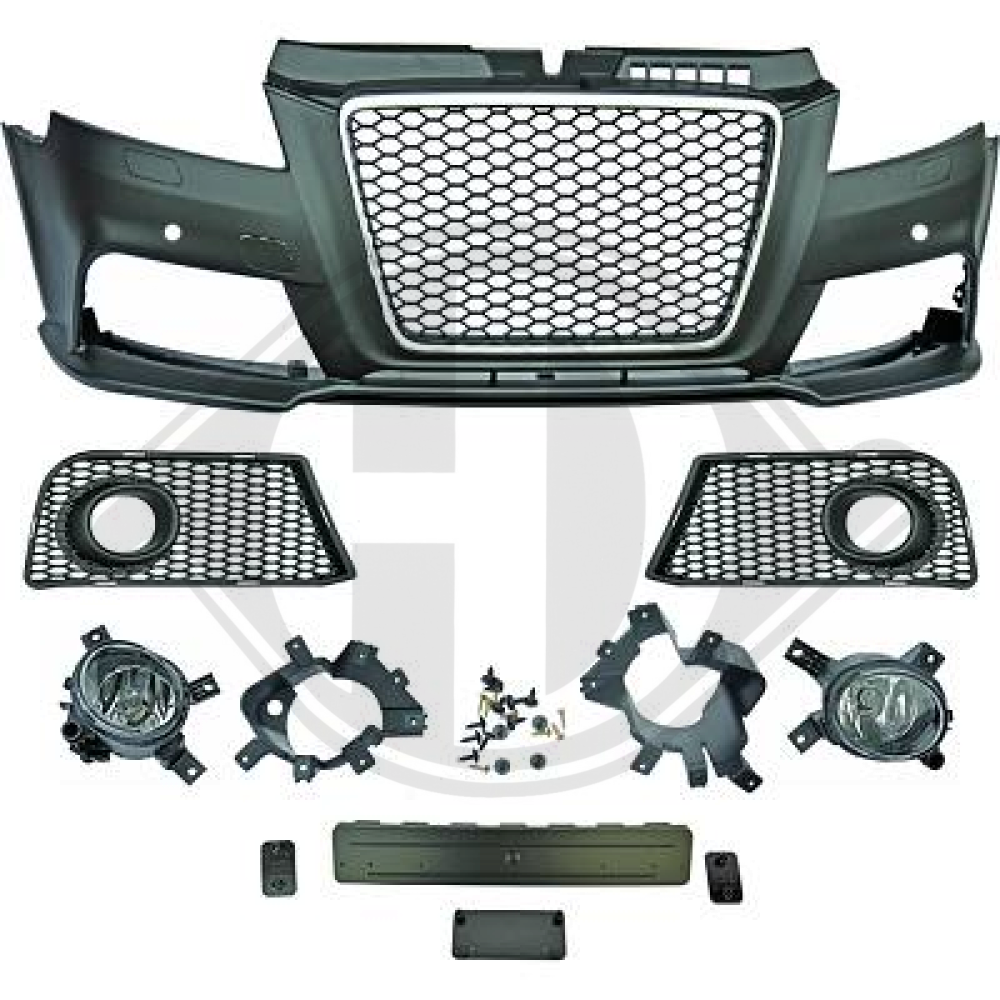 SPORTSTOßSTANGE VO. A3, 08-12 RENNSPORT-OPTIK, 1032653