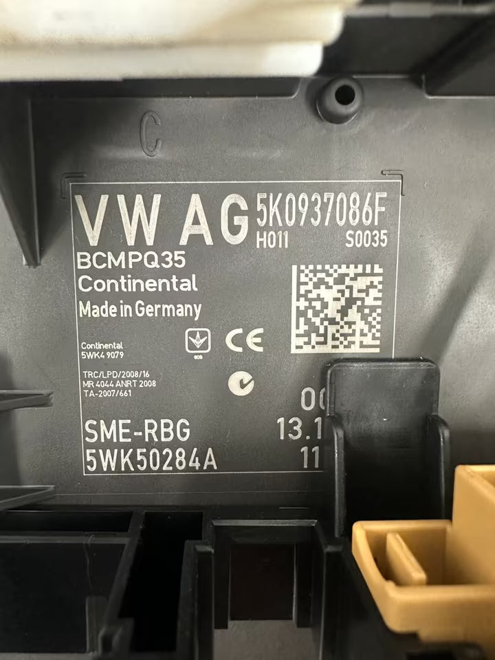 5K0937086F Komfortsteuergerät für VW Touran 1T3