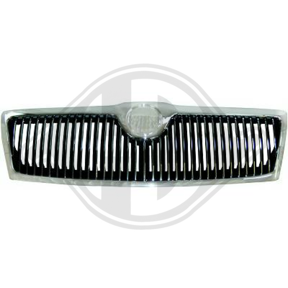 1Z0853661 KÜHLERGRILL KPL. OCTAVIA, für 04-08 OHNE EMBLEM; 7831040