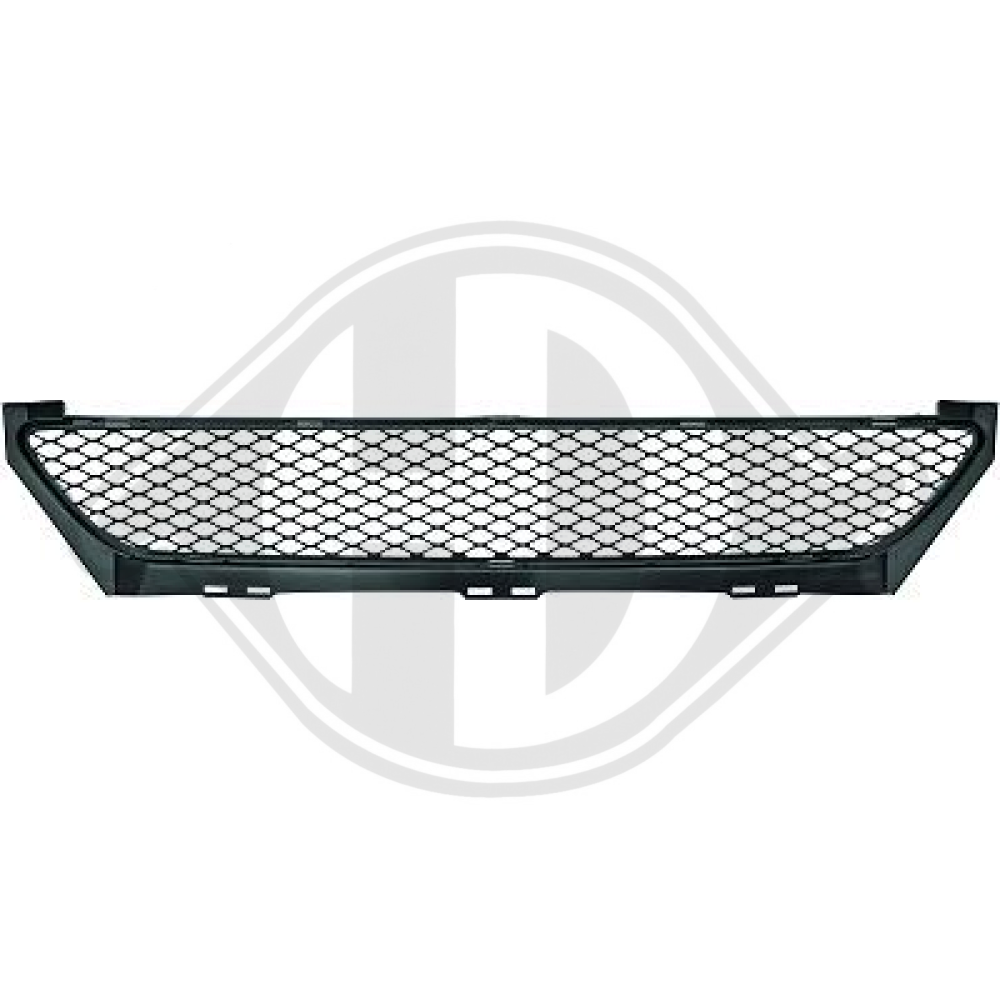 A1718850123 STOßST.GRILL SLK R171, 04-08 SCHWARZ 1636045