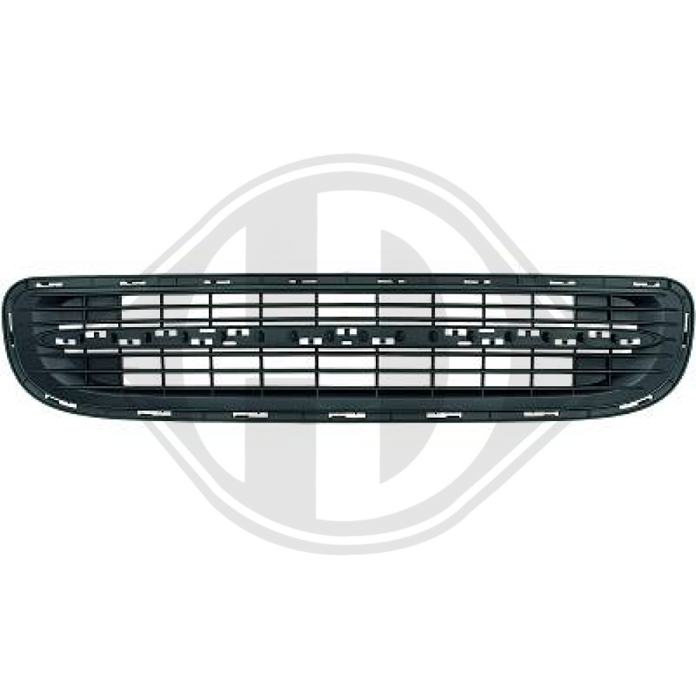 51117250785 STOßST.GITTER UNTEN MINI, 10-14 GRAU 1206145