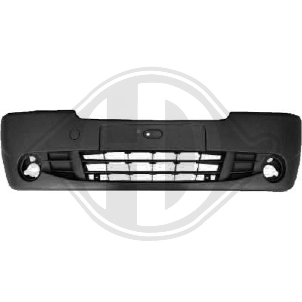 7701209346 Stoßstange vorne für RENAULT TRAFIC II Bus (JL) 06-10.14 GRAU+NLL 4496051