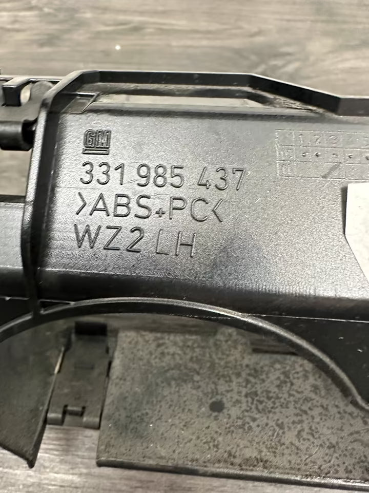 13141091 Radioschacht Blende Dekor Cosmo Schwarz Opel Astra H