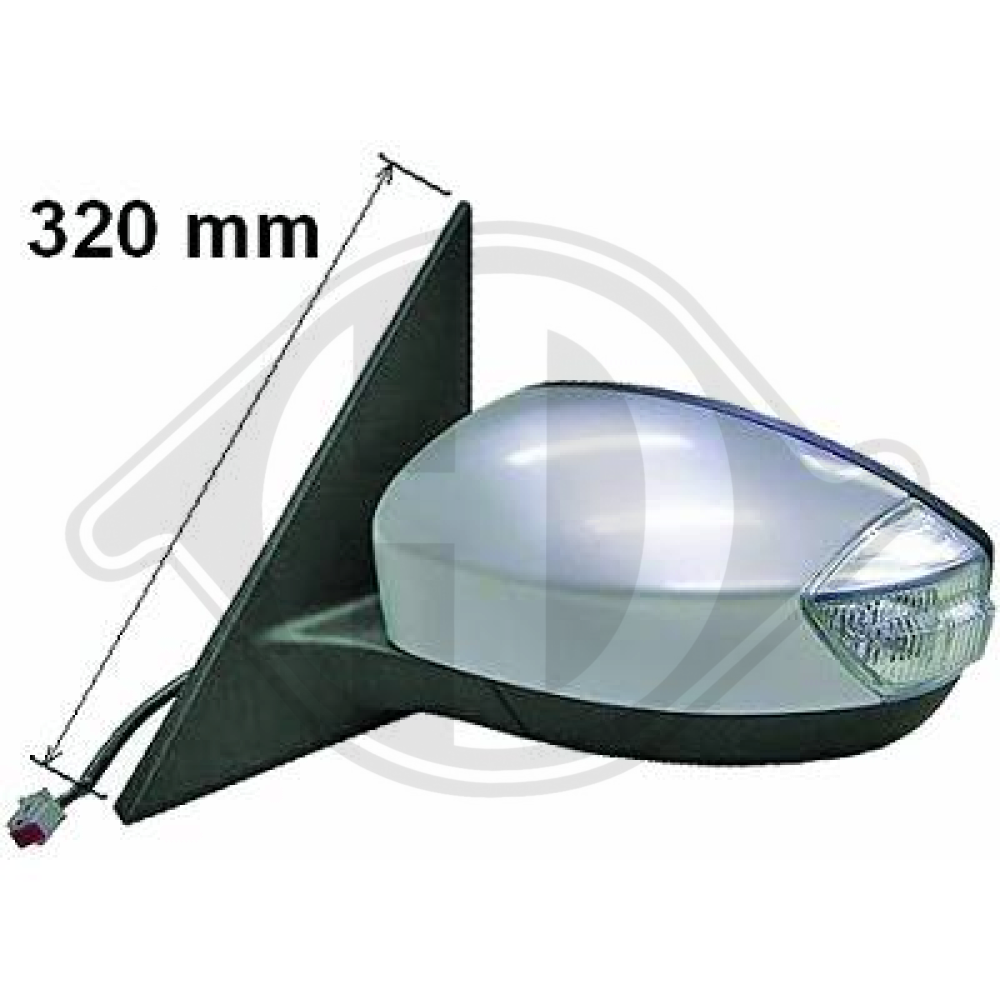 1405034 SPIEGEL RE. FORD S-MAX, 06-15 6-PIN 1485224