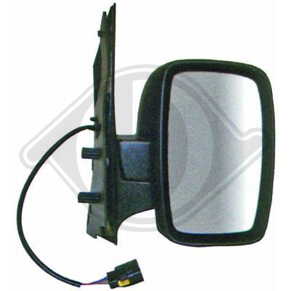 8153L5 SPIEGEL RE. JUMPY; SCUDO, 07-16 SCHWARZ; 7-PIN 3497124