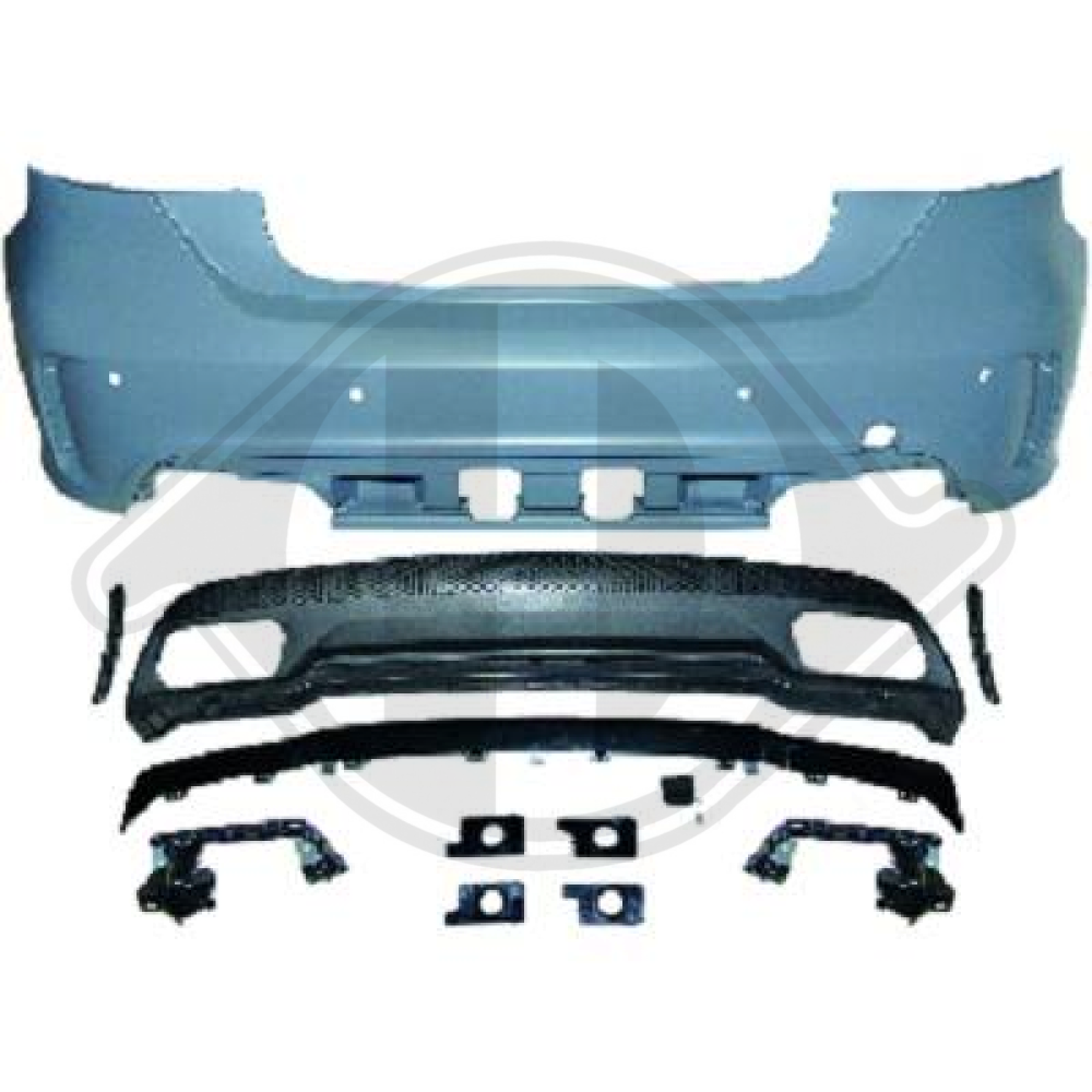STOßSTANGE HINTEN W176, 12-18 EDITION 1 OPTIK, 1682456