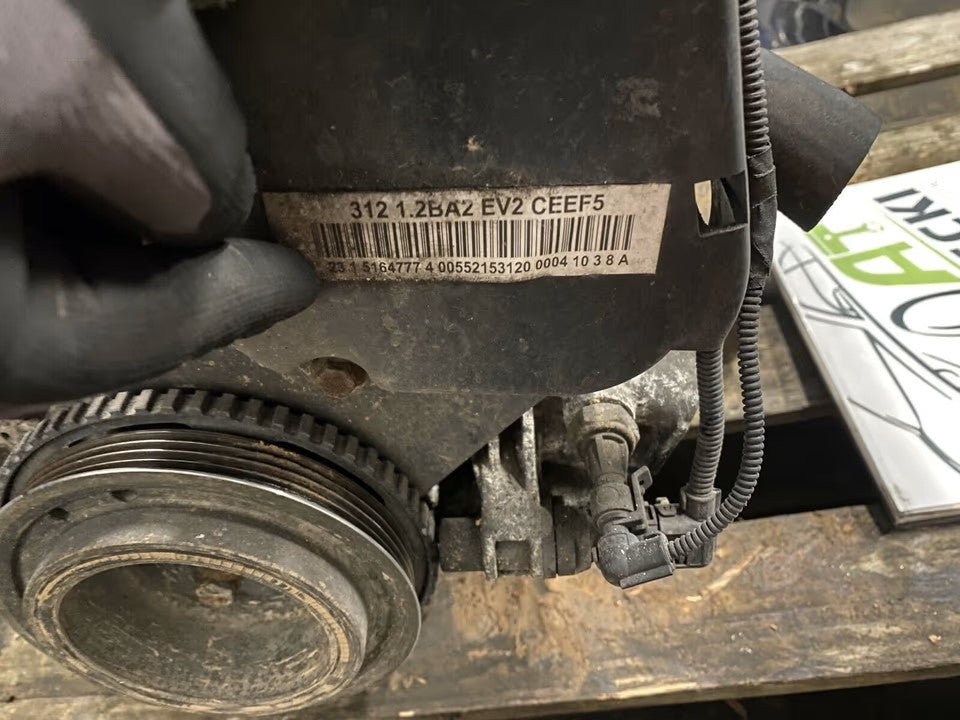 Motor 1,2 Benziner Ford Ka Ru8 Modell 2BA2