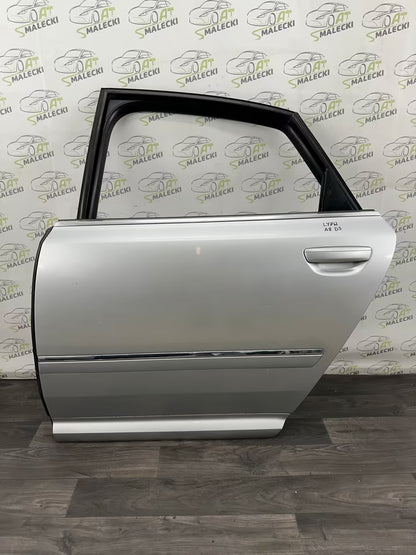 Türe Tür Hinten Links Audi A8 D3 4E Modelle Farbe LY7W Silber