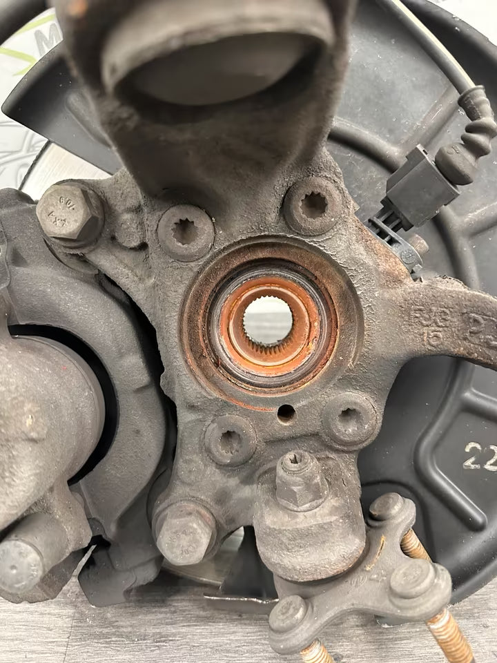 Achsschenkel Federbein Radnabe Rechts Vw Touran 1T 10-15 Bj 1,4TS