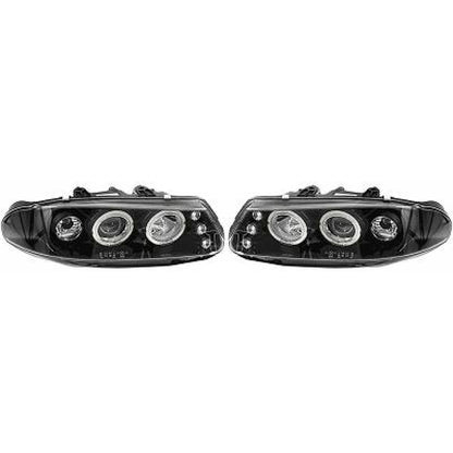 DESIGNSCHEINWF. SET   200, 95-00     KLARGLAS/SCHWARZ 7020380