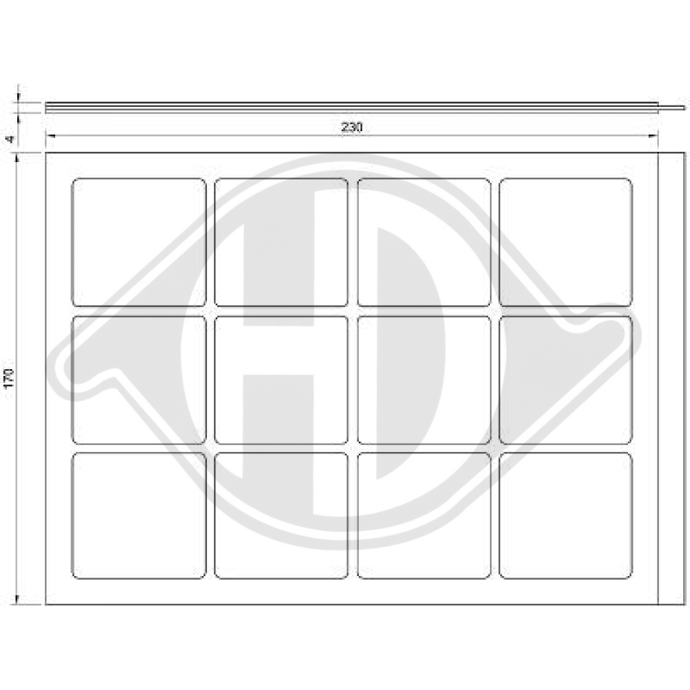 7079682 INNENRAUMFILTER  FIAT Palia Weekend  04.96->> DCI0829