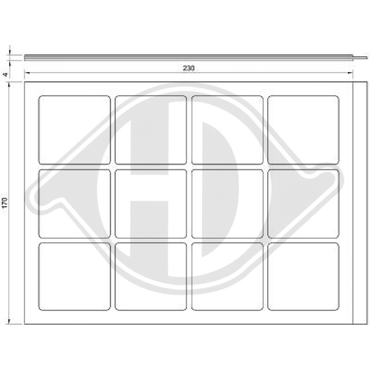 7079682 INNENRAUMFILTER  FIAT Palia Weekend  04.96->> DCI0829