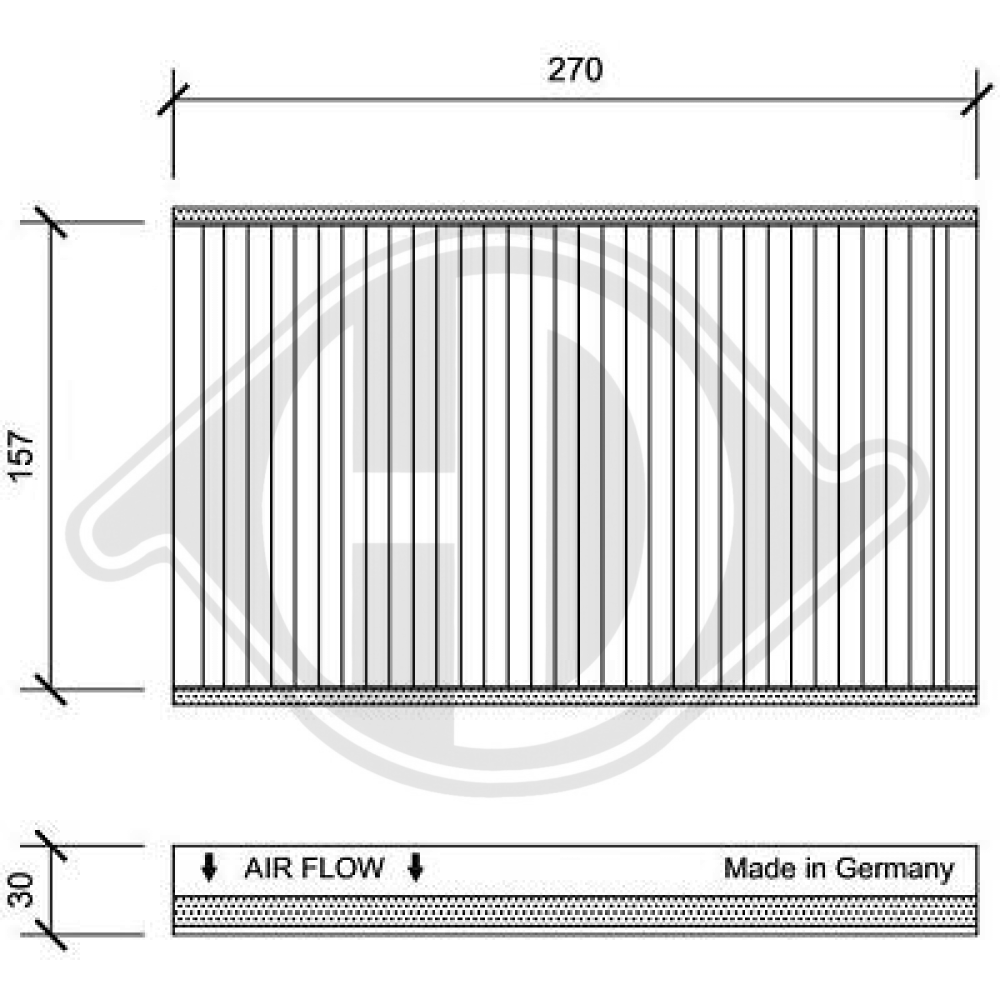 JKR500020 INNENRAUMFILTER  LAND ROVE Range Rover Sport DCI1188