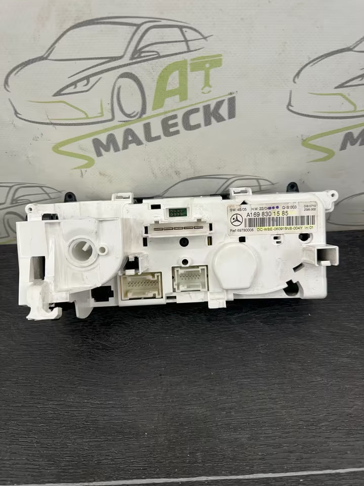 A1698301585 Klimabedienteil Klimaregler Mercedes Benz W245 W169