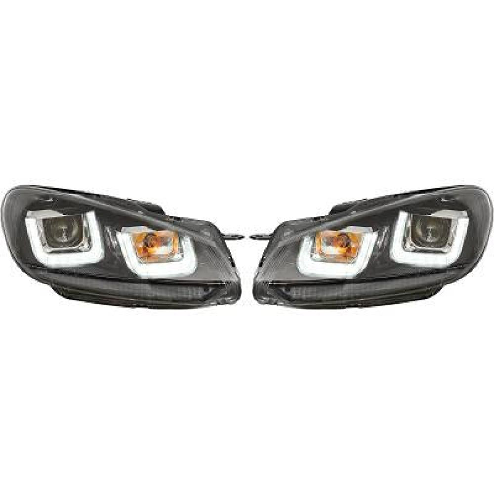 nan DESIGNSCHEINWF.SET GOLF 6, 08-12     KLARGL./SCHWARZ, 2215985