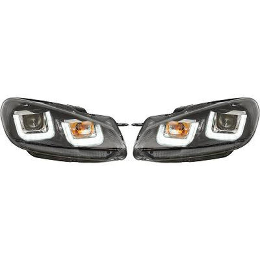 nan DESIGNSCHEINWF.SET GOLF 6, 08-12     KLARGL./SCHWARZ, 2215985