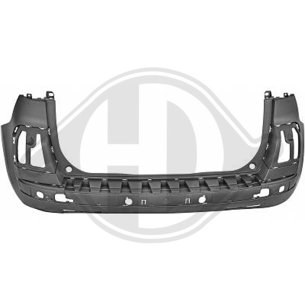 7410AR Stoßstange hinten für CITROËN C4 PICASSO I Großraumlimousine (UD_) 07-13  NICHT GRAND PICASSO 4072655