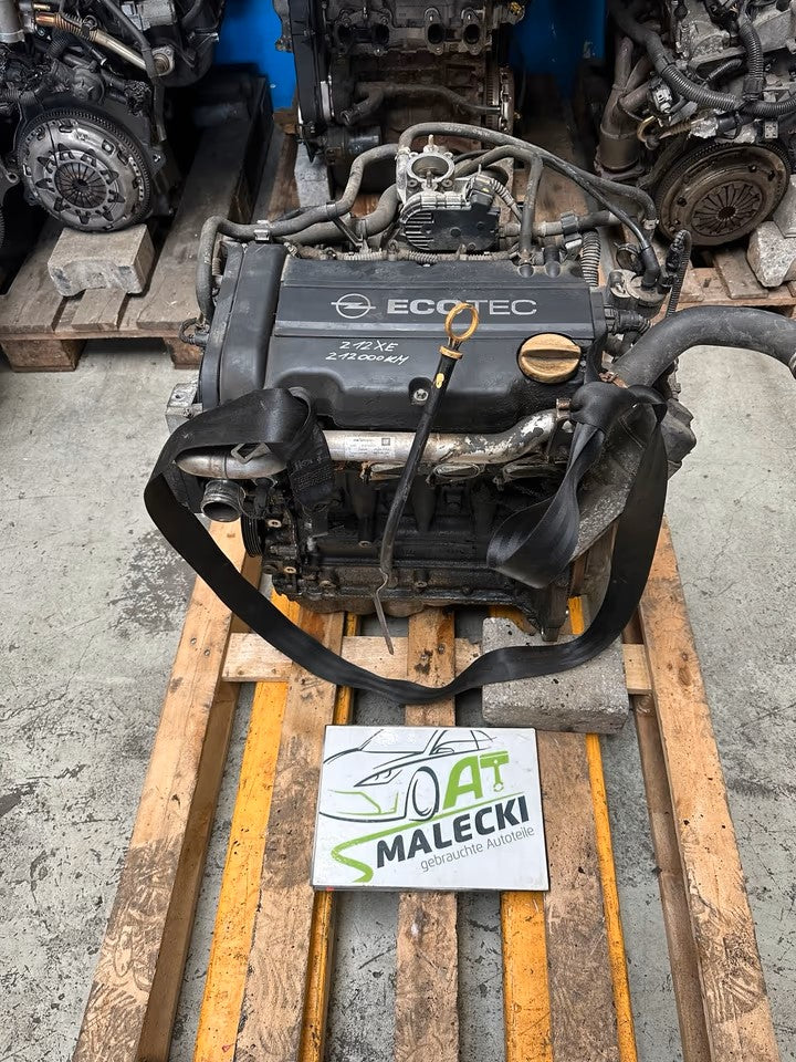 Z12XE Motor 1,2 Benziner Motor Opel Agila Corsa Modelle 212000km